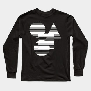 geometric shapes Long Sleeve T-Shirt